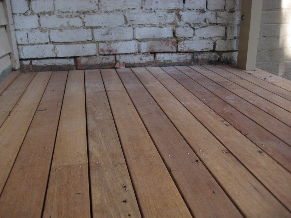 Hunter Industrial Building Pic 1 - Recycled Hardwood Deck The Hill Newcastle