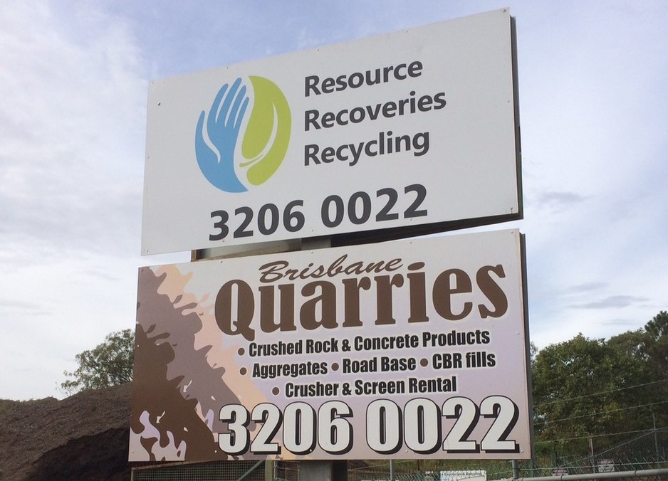 Resource Recoveries & Recycling Pic 1 - Front Sign