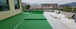 Nex-Gen Waterproofing & Insulation Solutions Pic 2 - Rooftop waterproofed with new Ecofriendly systems providing both a waterproof membrane and insulation function