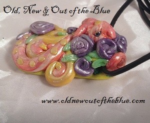 Old, New & Out of the Blue Pic 4 - Bespoke Polymer Art jewelry in store