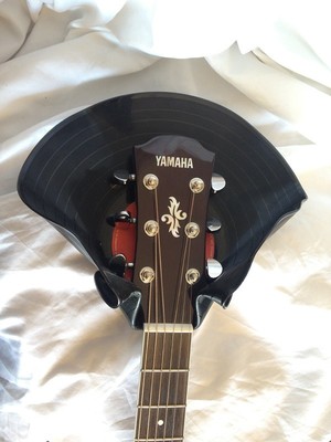 Old, New & Out of the Blue Pic 2 - Upcycled eco friendly guitar holders to suit any open book head stock