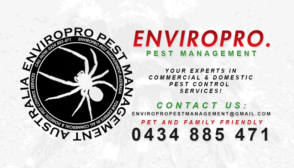 Enviropro Pest Management Pic 1 - For all your Pest Control needs