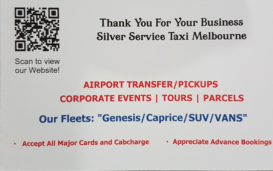 Silver Service Taxi Melbourne Pic 1