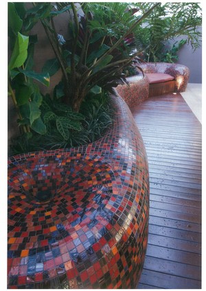 Nest Gardens Pic 4 - Private courtyard garden Paddington Designed in capacity as Landscape Architect for PSB Landscape Architects 2003