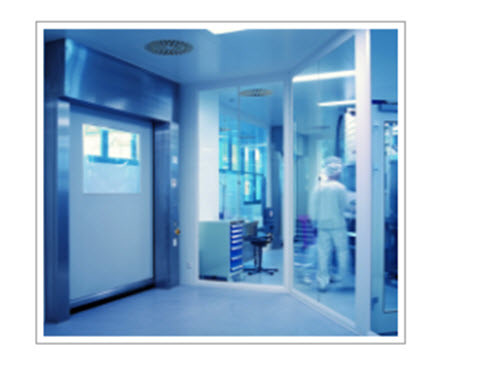 Premier Door Systems Pic 1 - CR SERIES HIGH SPEED CLEAN ROOM DOORS