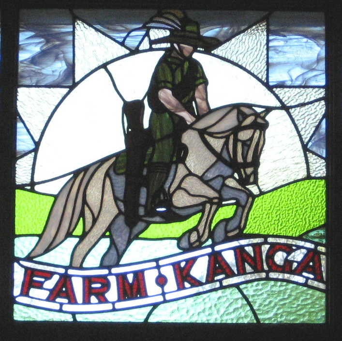 Kangaroo Valley Leadlights Pic 1 - Kangaroo Valley Pioneer Farm commission window