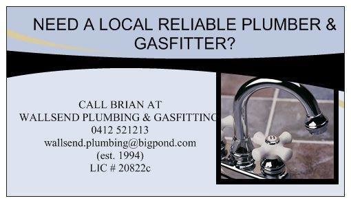 Wallsend Plumbing & Gasfitting Pic 2