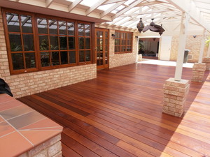 Quality Homes and Renos Pty Ltd Pic 2 - Merbau Decking for your out door entertaining area