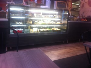 Cafe Atrium Pic 4 - display cabinet with salads sandwiches etc