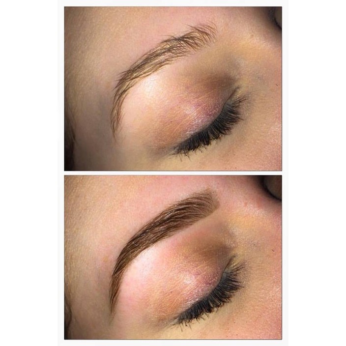 Jessica Louise Beauty Pic 1 - Eyebrow shaping before after