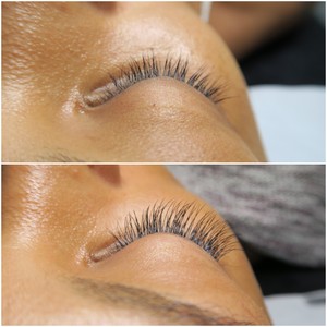 Get Lashed Pic 2 - Before and after full set of lashes