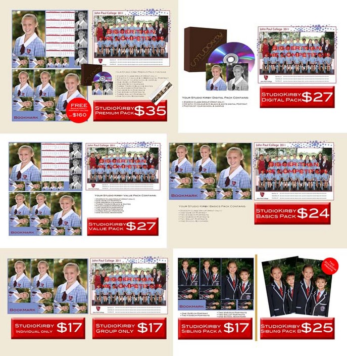 Studio Kirby Photography Pic 1 - School Student Photo Packages