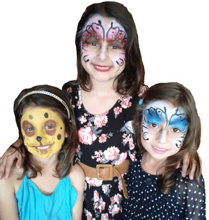 Enchanted Entertainment Pic 4 - Happy faces from Enchanted Entertainment face painting artists We come to you characters and face painting Northern NSW Gold Coast QLD Go on the adventure of your life