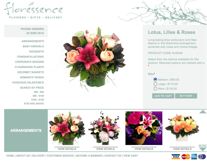 Floressence Pic 1 - floressence flowers gift delivery