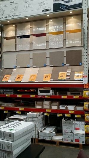 Bunnings Lake Haven Warehouse Pic 4 - The tile section