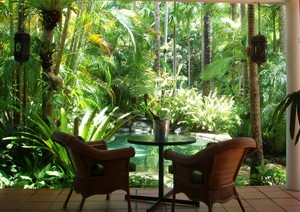 Paradise Villa Pic 2 - Relaxing view from the verandah