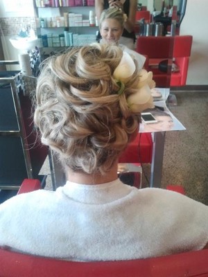 Salon Baroque Pic 2 - Magdalenas wedding hair by Zana