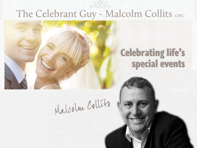 The Celebrant Guy Pic 1 - Malcolm Collits Wedding Celebrant