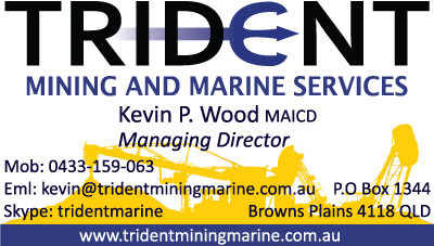 Trident Mining Equipment & Marine Services Pic 1 - Directors Business Card