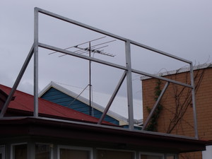 Patto's Mobile Welding Pic 4 - Installed sign frame