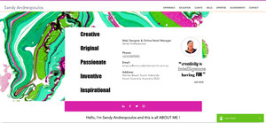 Website In A Wink Pic 3 - Resumes Website style Resumes Professional Resumes Fun Resumes Creative Resumes All about you catch your employers attention