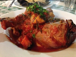 Il Cantuccio Restaurant Pic 5 - Lamb shanks