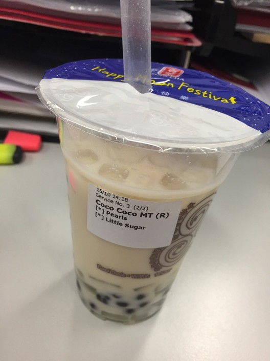 Gong Cha Tea Pic 2 - Double coconut