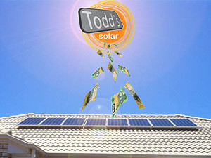 Todd's Plumbing & Electrical Pic 3 - Solar done right with Todds saves real money