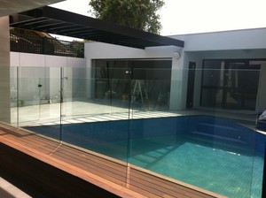 Epic Pool Fencing Pic 2 - Frameless in Channel Glass Pool Fence