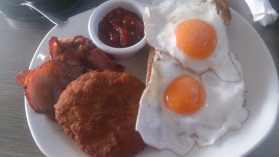 Alour Cafe Pic 1 - Bacon Eggs