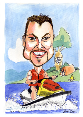 Caricature artist Pic 4