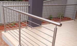 Austral Balustrades Pic 4 - Stainless steel Handrail