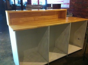 E&H Property Maintenance & Repairs Pic 4 - Built a bench for a resturant after varnish complete