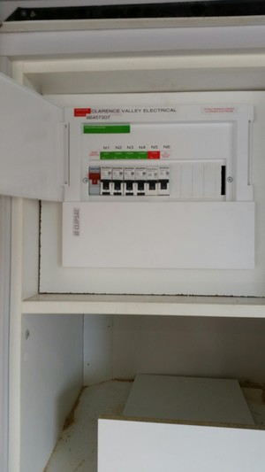 Clarence Valley Electrical Pic 3 - Switch board upgrade After