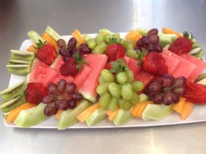 Bambino Bean Espresso Bar Pic 3 - Fruit platter for catering