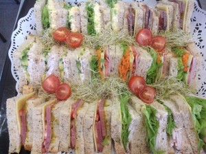 Bambino Bean Espresso Bar Pic 4 - Sandwich platter for catering