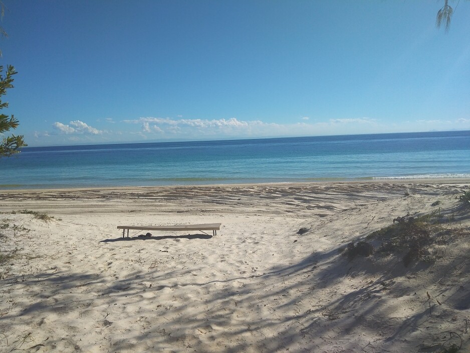 Moreton Island Caravan Accommodation Pic 1 - Beachfront location north west camping zone