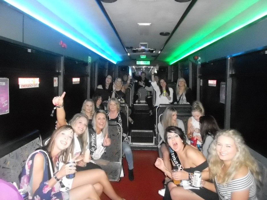 Party Rock Entertainment Pic 1 - Inside the Adelaide Party Bus with Party Rock Entertainment