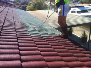 Improved Roofing Pic 3 - Colour Change Red to Green