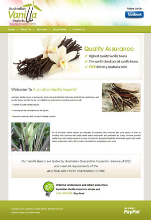 TechnoWeber.com.au Pic 5 - Australian Vanilla Imports One Stop For Quality Vanilla