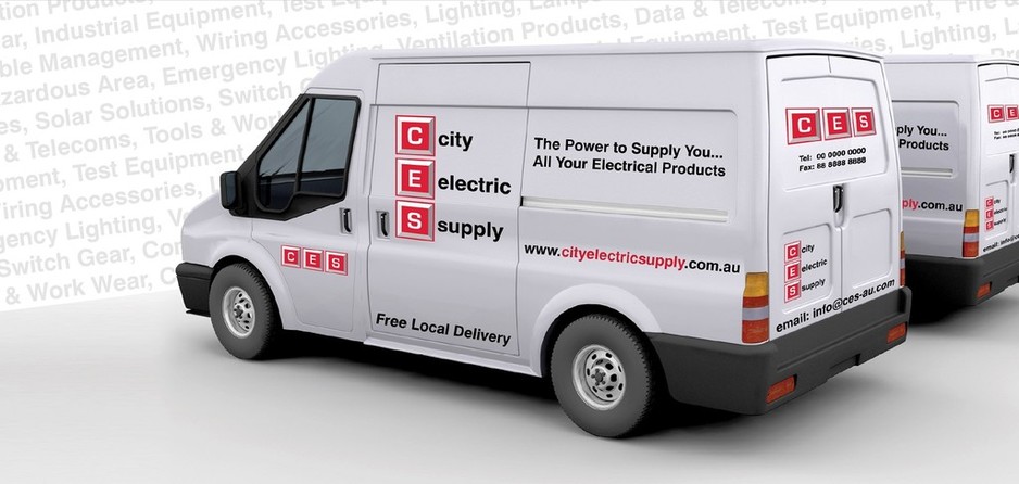 City Electric Supply Pic 2 - CES Delivery Vehicles