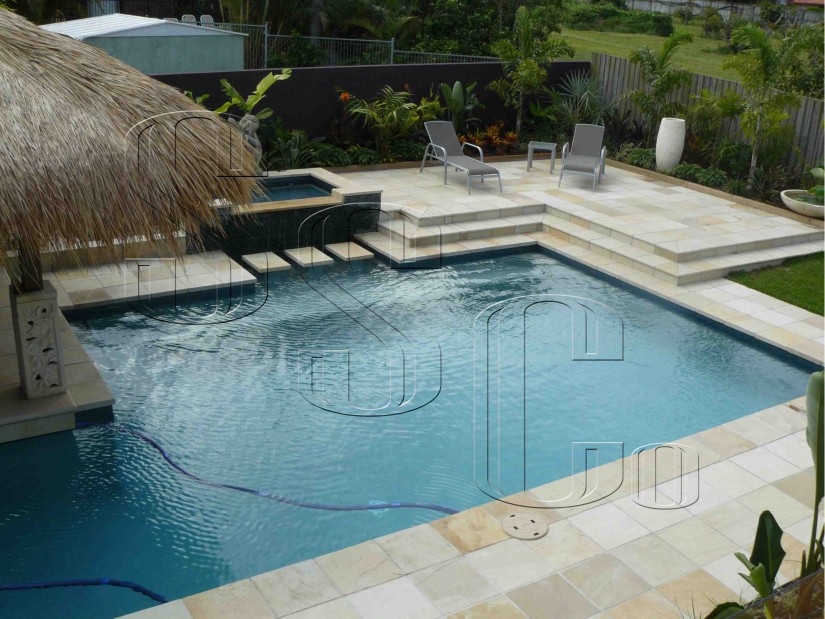 Sydney Sandstone Company Pic 1 - Our beautiful Sandstone around swimming pool