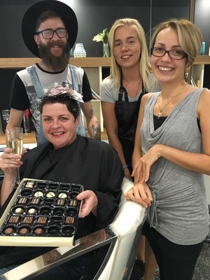 Smth & Co. Hair Pic 4 - Pauline got the VIP friday night treatment