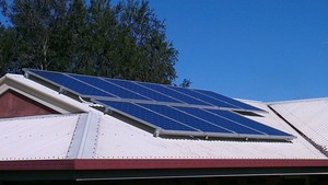 Purasun Solar & Electrical Pic 5 - Tin Roof Installation