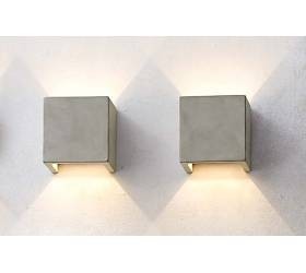 Life LED Lighting Pic 2 - Concrete LED Wall Lights