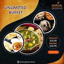 Ghazal Indian Buffet & Bar Pic 1 - Unlimited Buffet