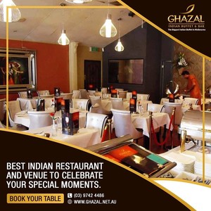 Ghazal Indian Buffet & Bar Pic 3 - Party venue