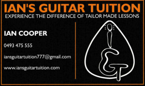 Ians Guitar Tuition Pic 4 - Business Card