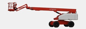 Sinoboom Australia Pic 3 - GTBZ22 Telescopic Boom Lift applies to shipbuilding large steel structure building construction civil engineering and advertising industries etc