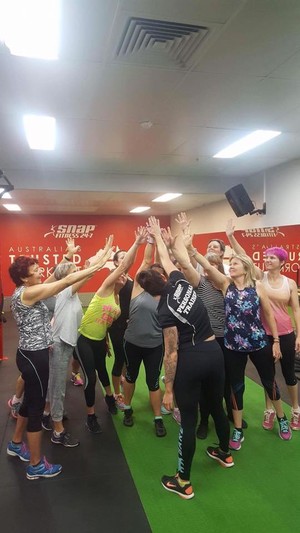 Snap Fitness Pic 2 - Our Tribe finishing their class